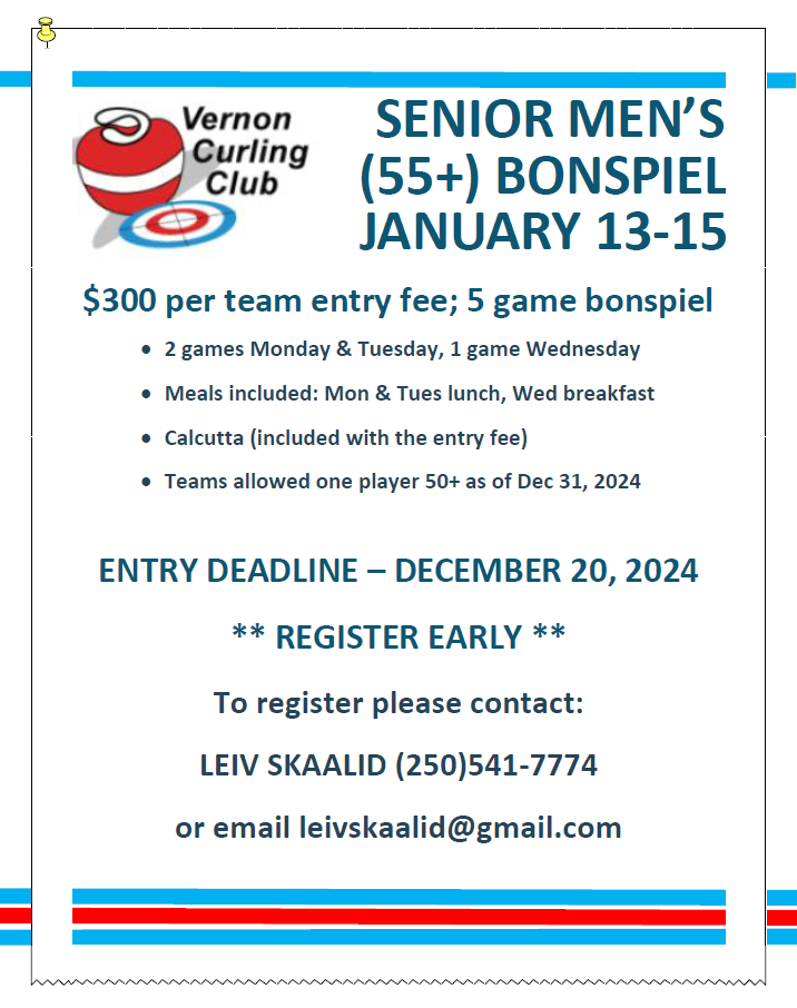 Senior Mens bonspiel